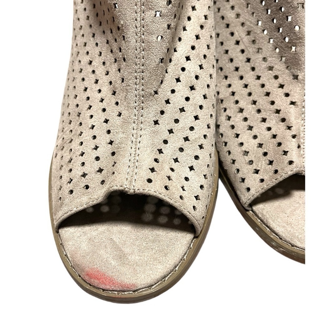 Anne Klein Akreesey Ankle Suede Wedge Shootie - Picture 7 of 12